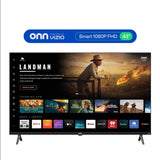 ONN. TV 43" LED 1080P FHD DE VIZIO SMART TV MOD WFD43S0830 + ROKU GRATIS