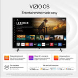 ONN. TV 43" LED 1080P FHD DE VIZIO SMART TV MOD WFD43S0830 + ROKU GRATIS