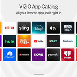 ONN. TV 43" LED 1080P FHD DE VIZIO SMART TV MOD WFD43S0830 + ROKU GRATIS