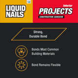 Liquid Nails Adhesivo Construccion 300ML Similar al Famoso “No mas Clavos”
