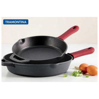 Tramontina Juego de Sartenes Hierro Fundido 10 y 12"